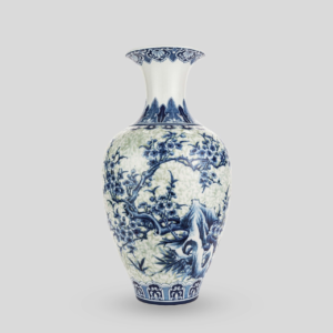 Håndmalet Kinesisk Porcelænsvase